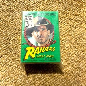 1981 Topps Movie Photo Card Series Indiana Jones Raiders of the Lost Ark Set